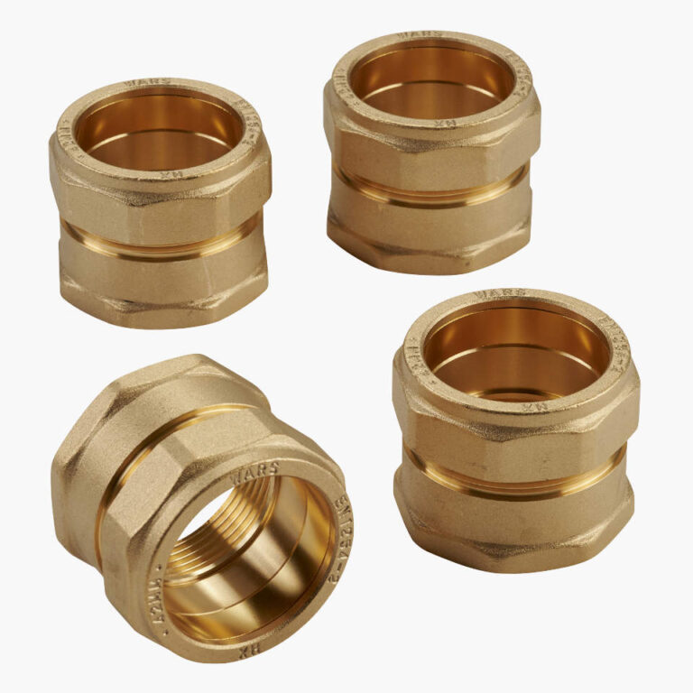 DN40 1½ FlexEJ female compression fittings for 42 mm copper pipe 4