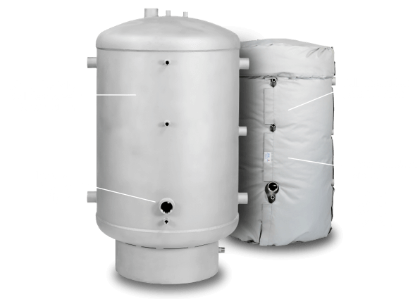 What is a Commercial Buffer Vessel - diagram