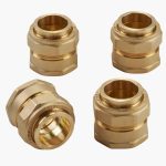 DN40 (1½″) FlexEJ female compression fittings for 35 mm copper pipe - 4 pack