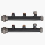 DN40 (1½″) FlexEJ LP Low Loss Header Manifolds - 3 Ports @ DN25